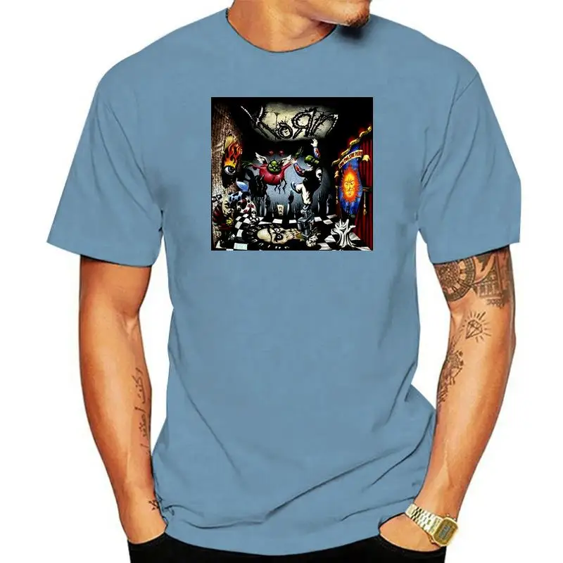 

Свободные хлопковые футболки для мужчин, крутые топы, футболки Korn - In The спальня, футболка