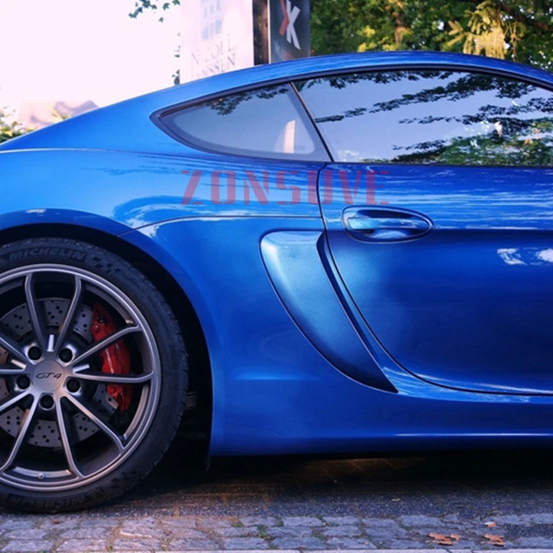 

Используется для Porsche 981 Cayman Boxster Gts Gt4 2013-2016 лет FRP из углеродного волокна Body Kit воздуховод Крышка вентиляционного отверстия юбка аксессуары
