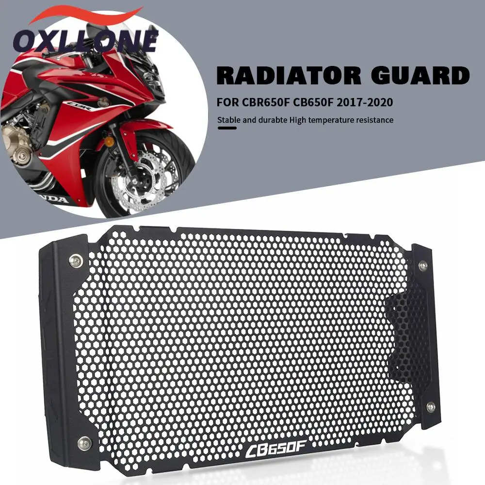 

For Honda CBR650F CB650F 2017 2018 2019 2020 2021 2022 Motorcycle Radiator Guard Grille Grill Cooler Cooling Cover Protection