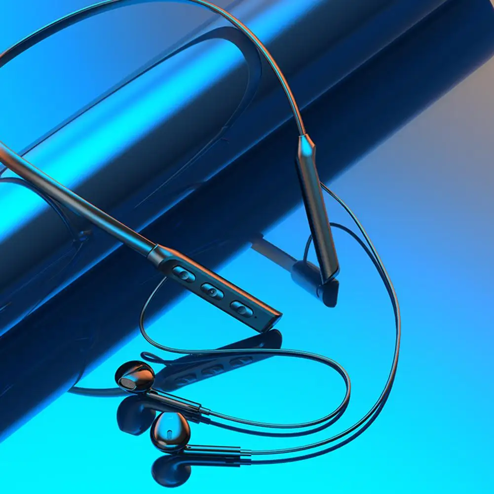 Магнитные Беспроводные наушники с шейным ободом Спортивная гарнитура