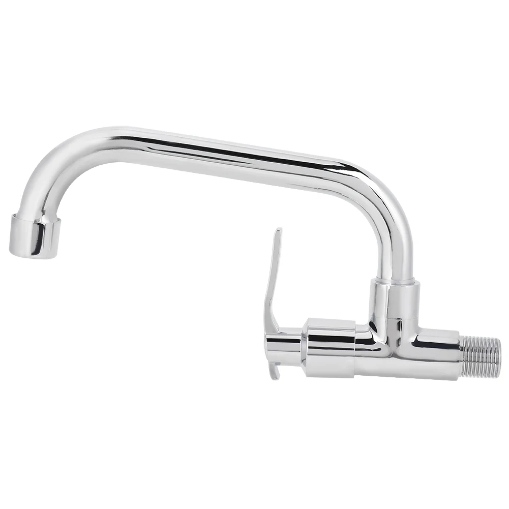 

G1/2in Wall Mounted Single Cold Water Tap Sink Water Faucet for Home Kitchen UseWater FaucetG1/2in