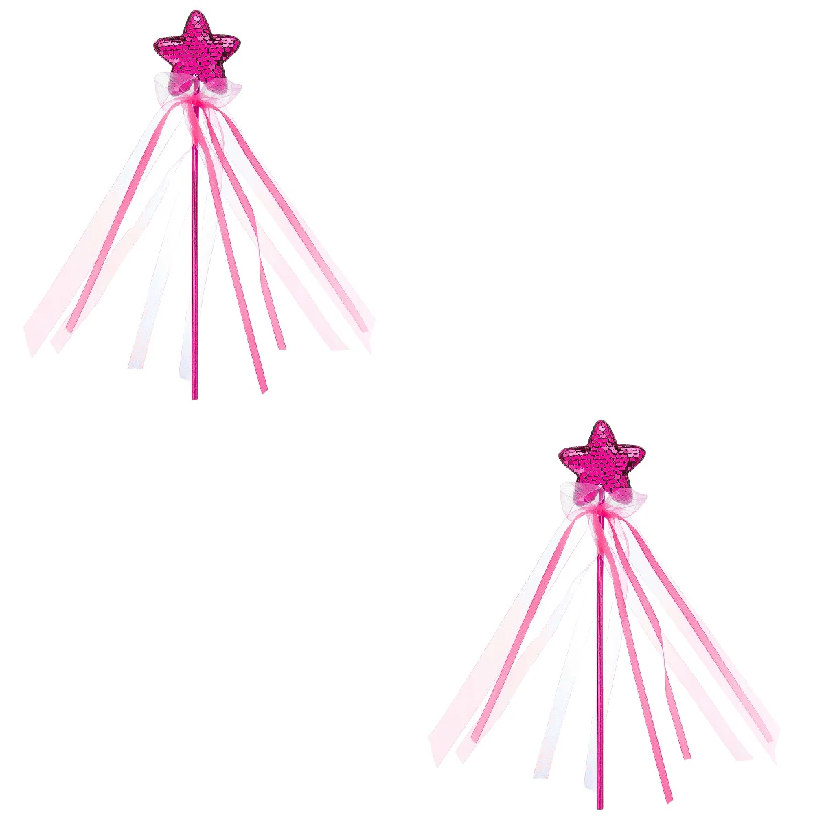 

Wand Fairy Star Wands Glitter Stick Birthday Toy Accessories Costume Fillersgoodie Play Dress Fancy Pretend Tassel Ribbon Girls