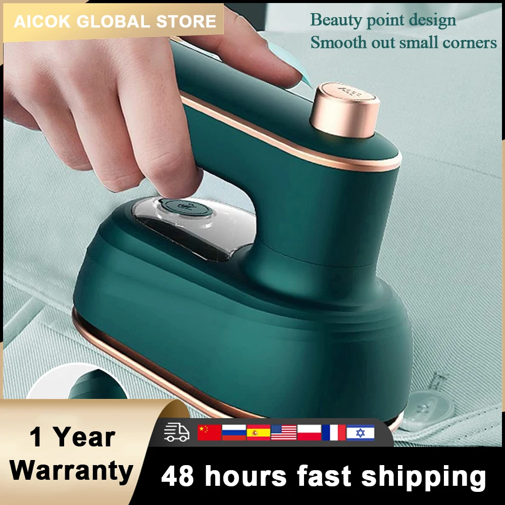 

Handheld Steam Iron Wet And Dry Double Hot Steam Generator Portable Garment Steamer Home Travelling