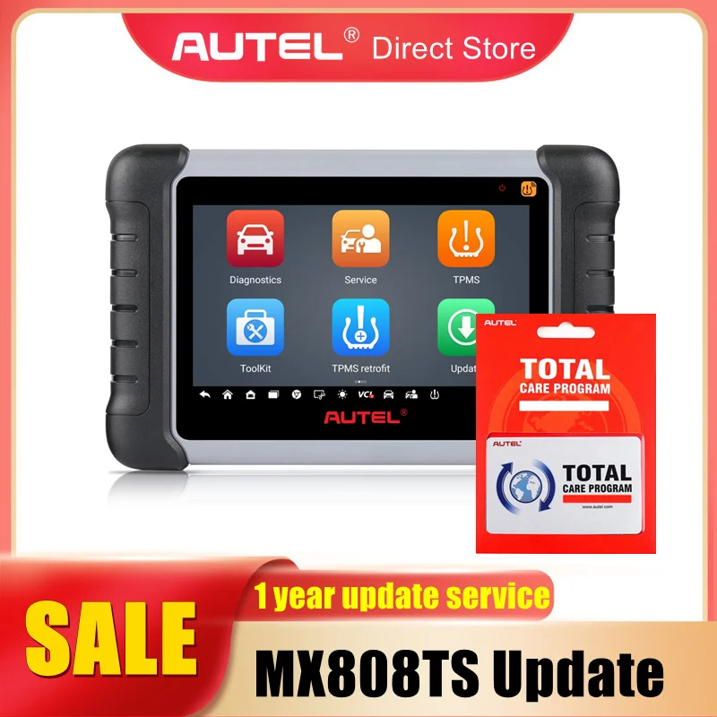 AUTEL MaxiCheck MX808TS один год обновления