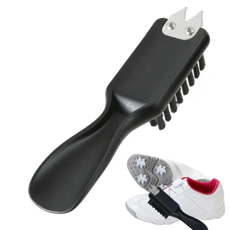 

Durable Cleaning Brush Convenient Golf Accessory Golf Shoe Brush Groove Cleaner Cleaning Tool Cleaning Bristles Mud Remover