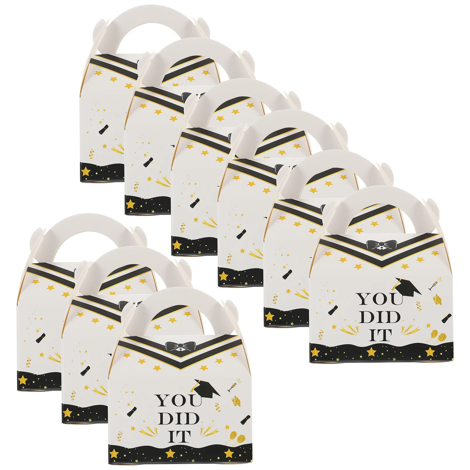 

50 Pcs 2023 Graduation Party Supplies Celebration Candy Box Dining Table Decor Boxes Room Favor Decorations
