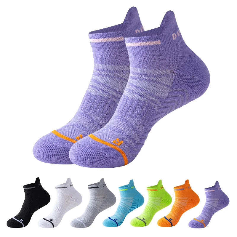 

Профессиональные носки для марафона для женщин и мужчин, спортивные носки до щиколотки для баскетбола, велоспорта, футбола, быстросохнущие спортивные носки