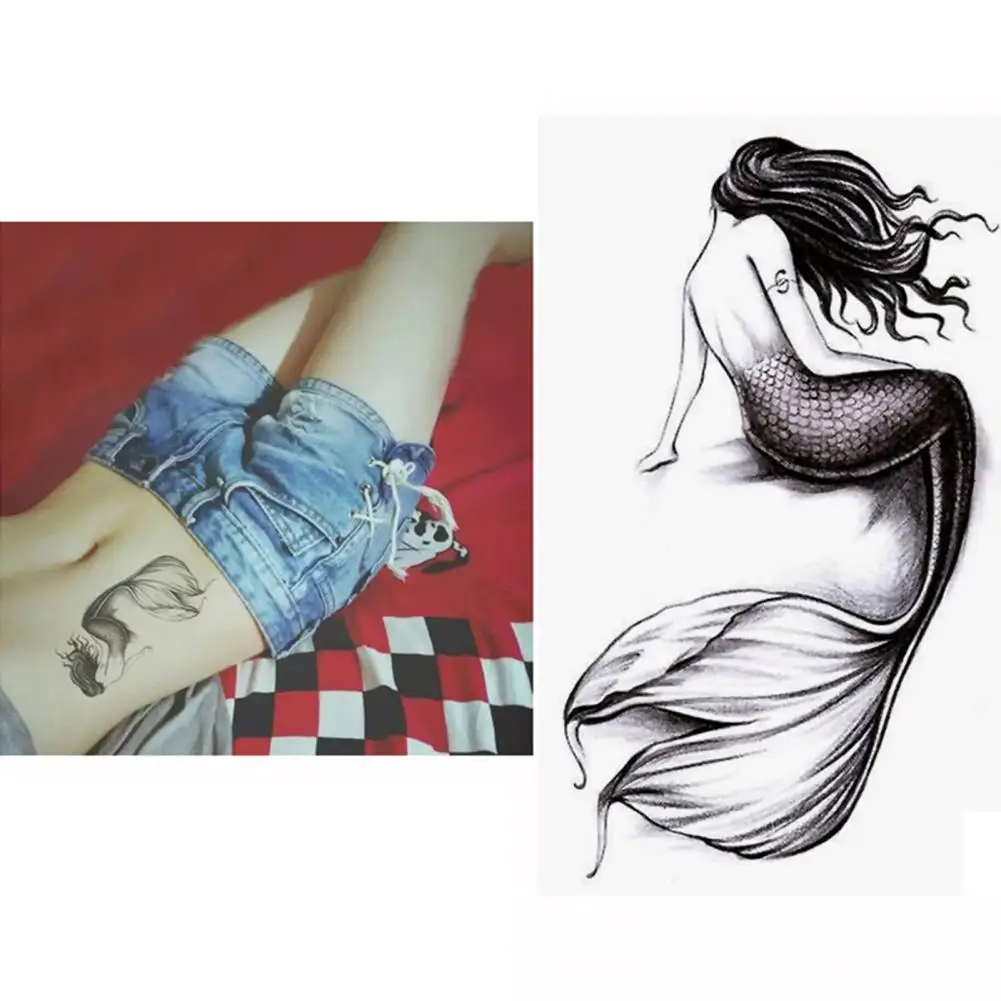 

Waterproof Temporary Tattoo Sticker Fashion Men Cool Funny 3D Scorpion King