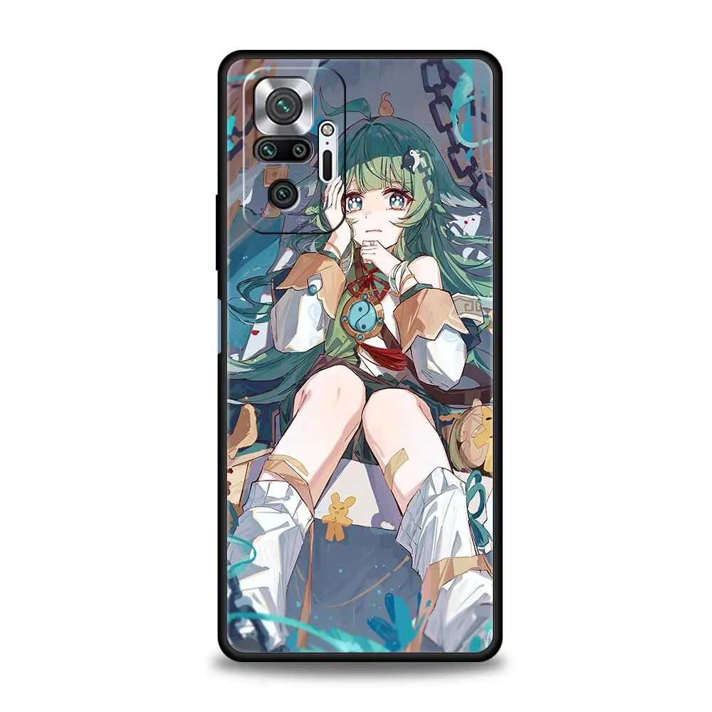 Чехол для телефона в стиле аниме Game Honkai Star Rail для Xiaomi Redmi Note 13 12 5G 11 10 Pro 4G Plus 9S 9 8 7 9T 8T 10C 9C 9A