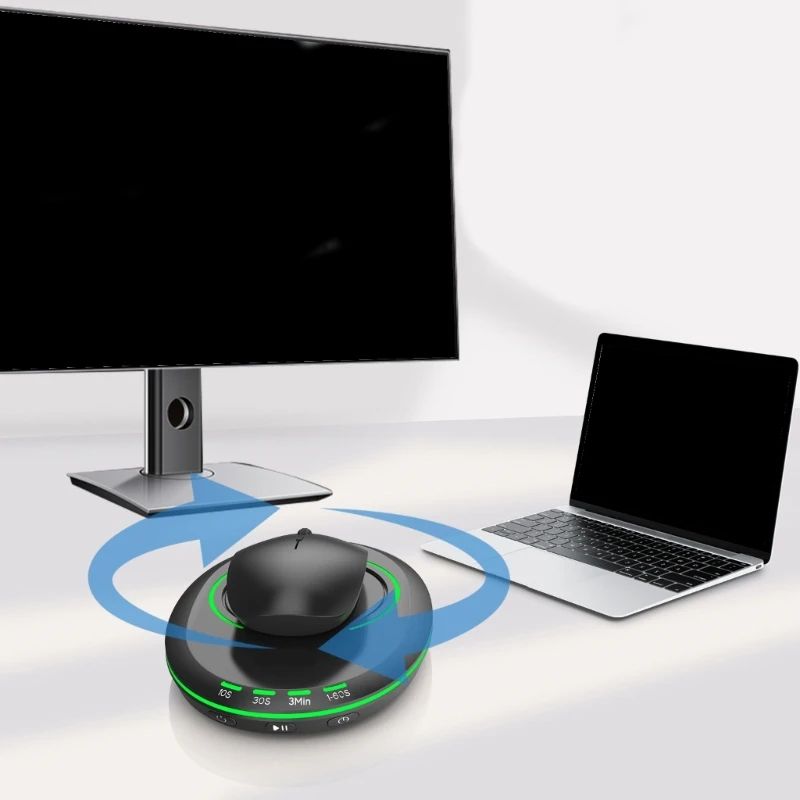 USB-переносчик мыши с таймером для поддержания активного состояния на компьютере