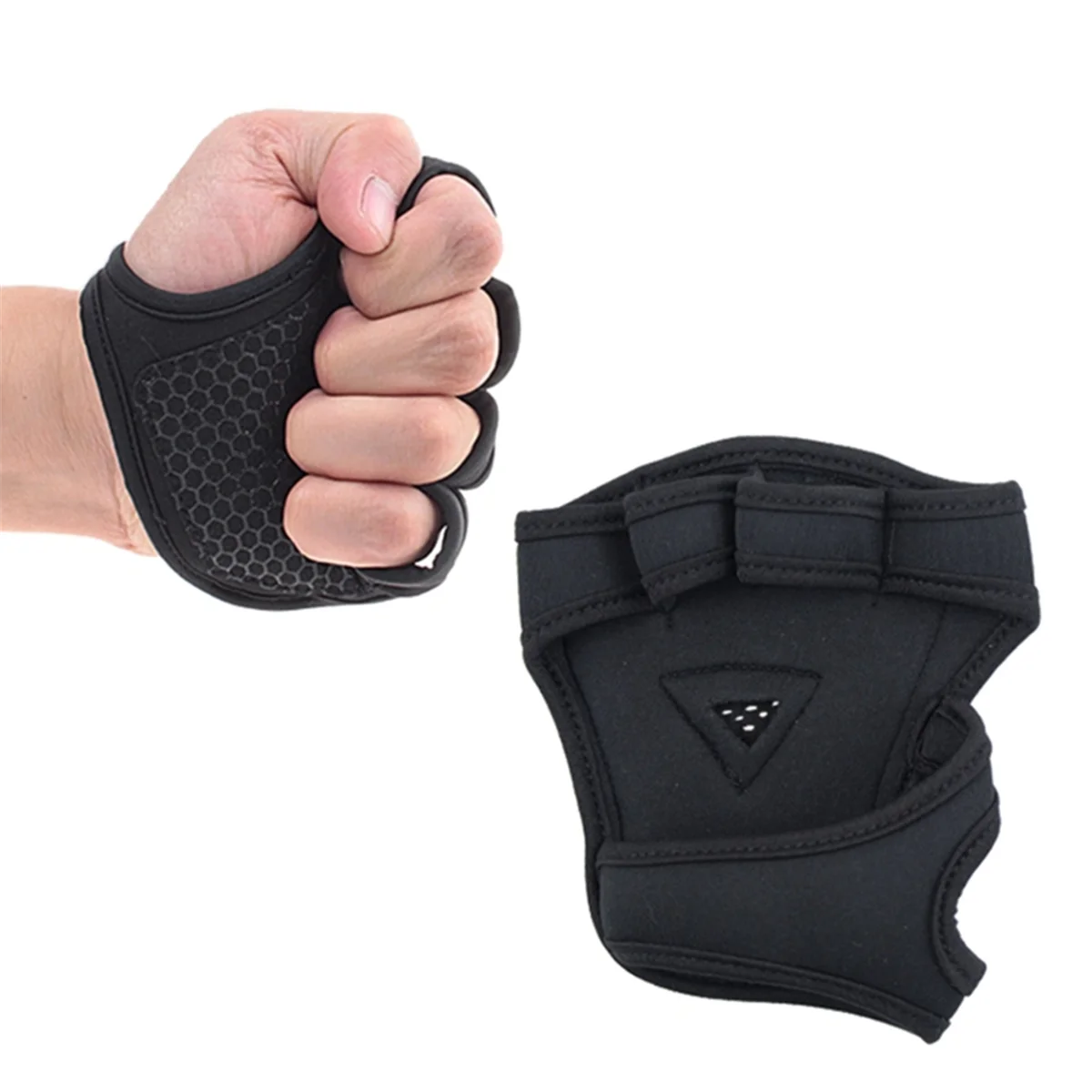 Резиновые тренировочные перчатки XL Code с четырьмя пальцами для тяжелой