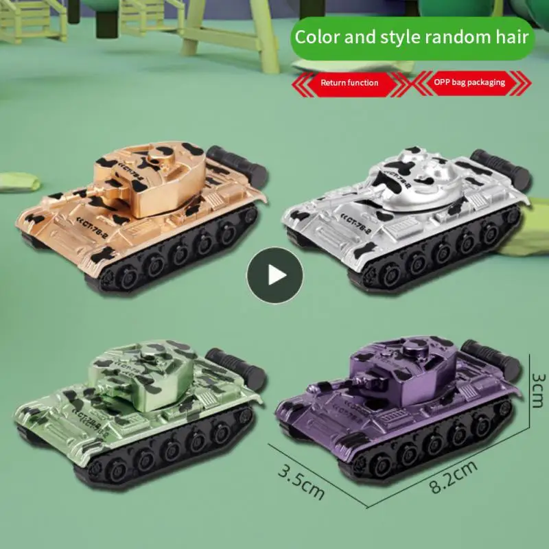 

Random Color Children Toy Pull Back Car Resistant Falling Good Quality Toy Tank Children Toy Mini Car Models Plastic