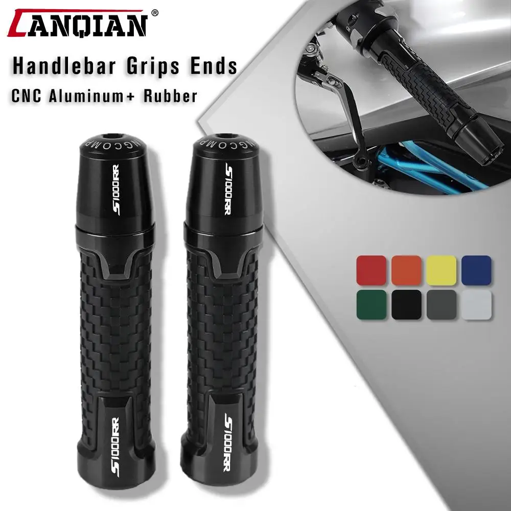 

Motorcycle Handlebar Grips Handle Bar Ends For BMW S1000RRNotCompver. 2010 2011 2012 2013 2014 2015 2016 S1000RR 2015-2017 2018
