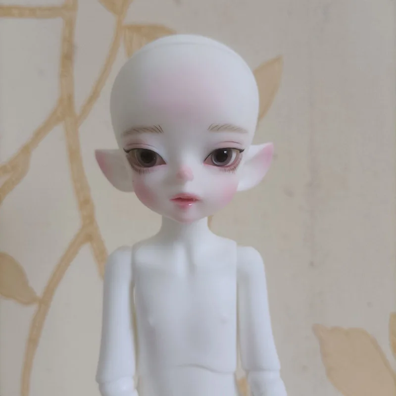 

White Skin Elf Doll 1/6 Bjd Boy Doll Toy Makeup Doll with Eyes Multi-joints Movable Body Girls Toy Ball Jointed Doll