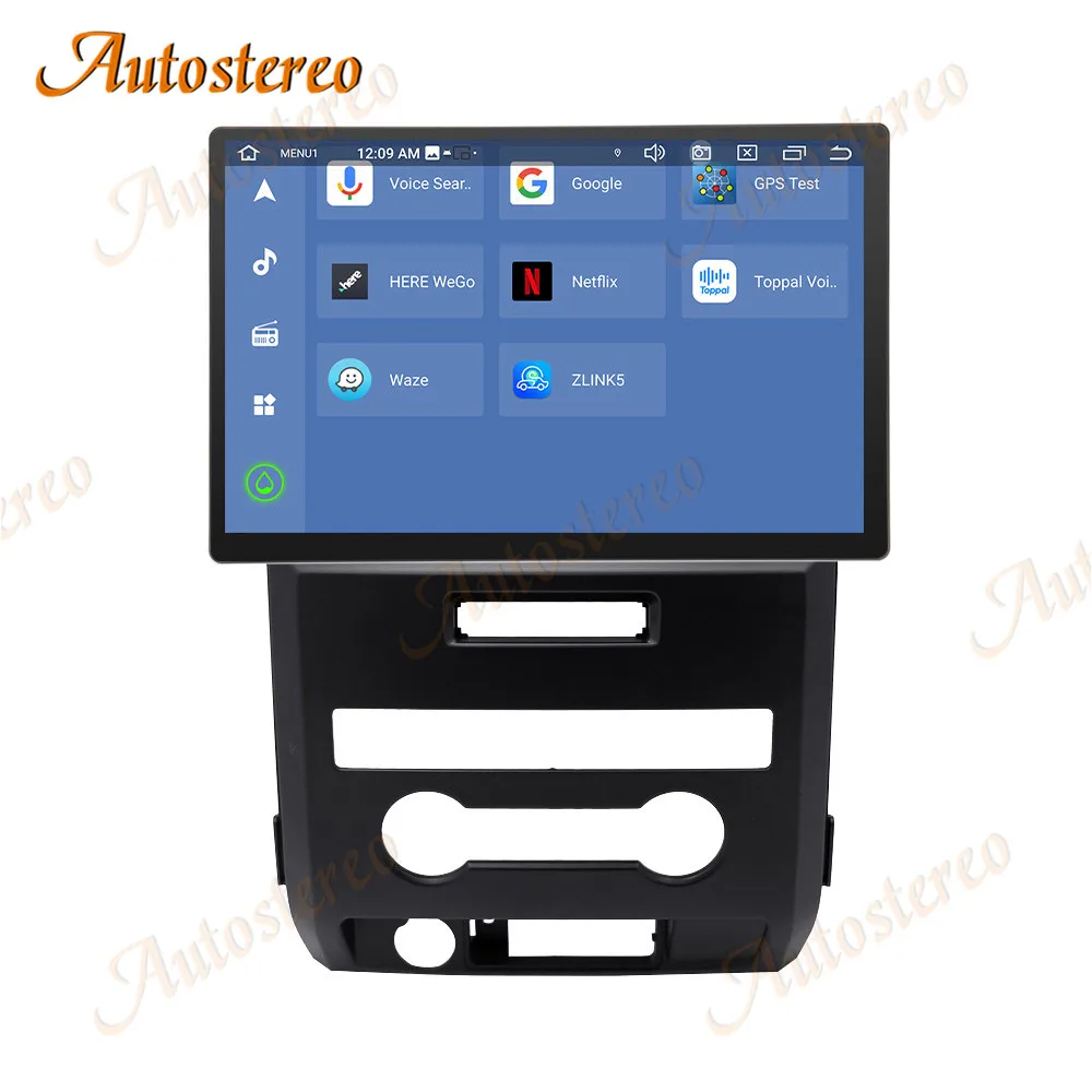 Android 13.0 8 + 256 ГБ Автомобильный GPS-навигатор для Ford F150 2008-2014 Авто Стерео головное