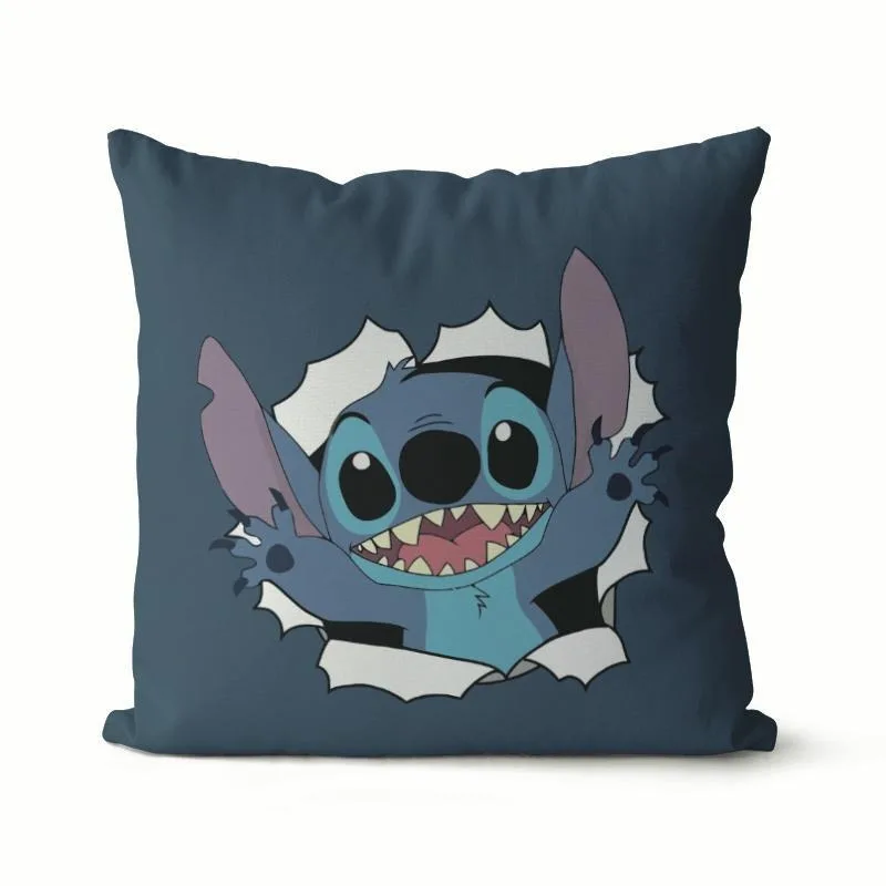 Наволочка в стиле Лило и Стич для офиса гостиной дивана поясная подушка