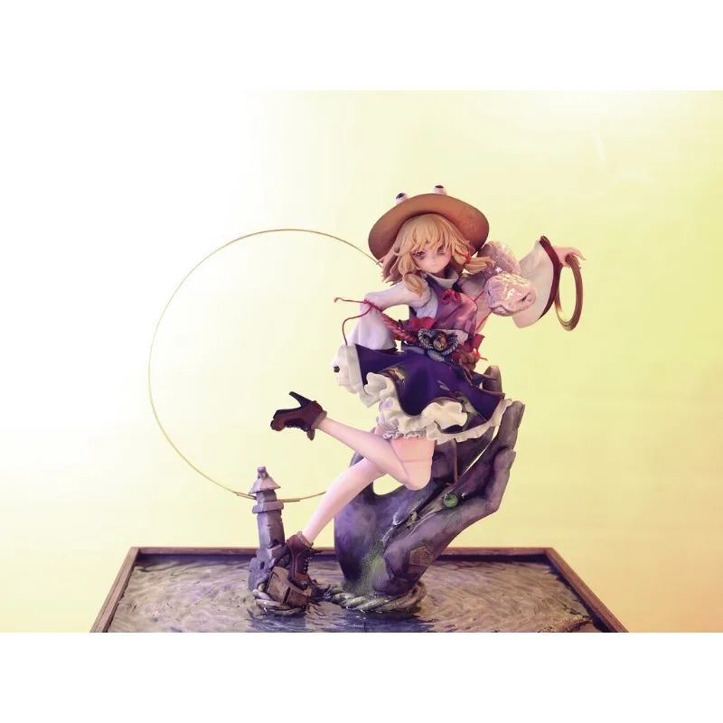 Фото Новая аниме-фигурка GK Touhou Project Moriya Suwako Kawaii, сборная модель из смолы, белая, игрушка-кукла, украшение, подарок №5