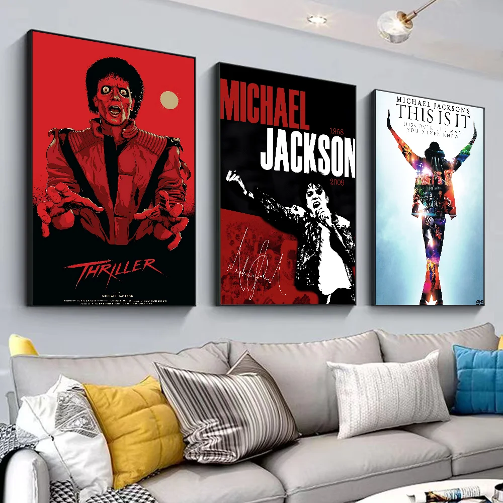 Плакат M-Michael J-Jackson сделай сам крафт-бумага винтажный постер настенная живопись