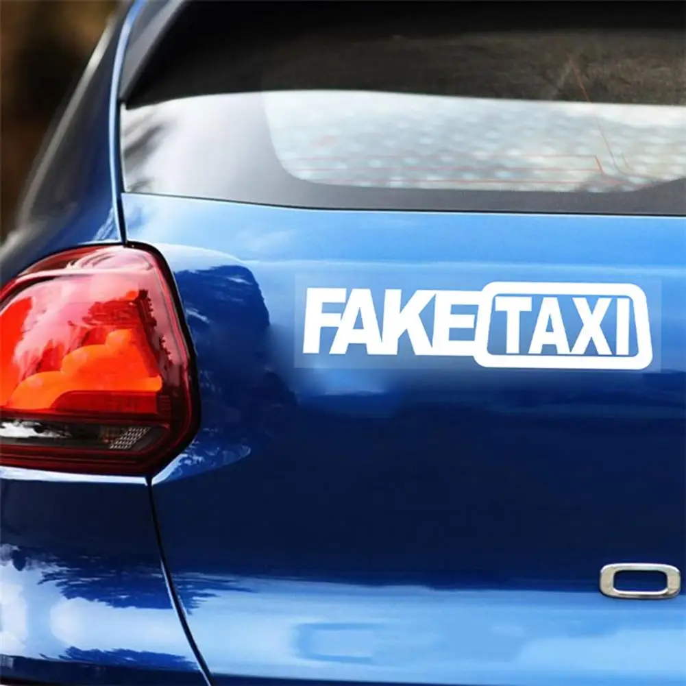 Уникальная наклейка на окно автомобиля бампер внешняя съемная компактная для