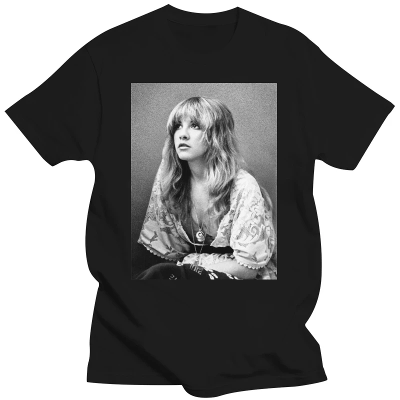 

Винтажная забавная футболка Stevie Ника флинетвуда рока 70-х размеров S, M, L, Xl, 2Xl