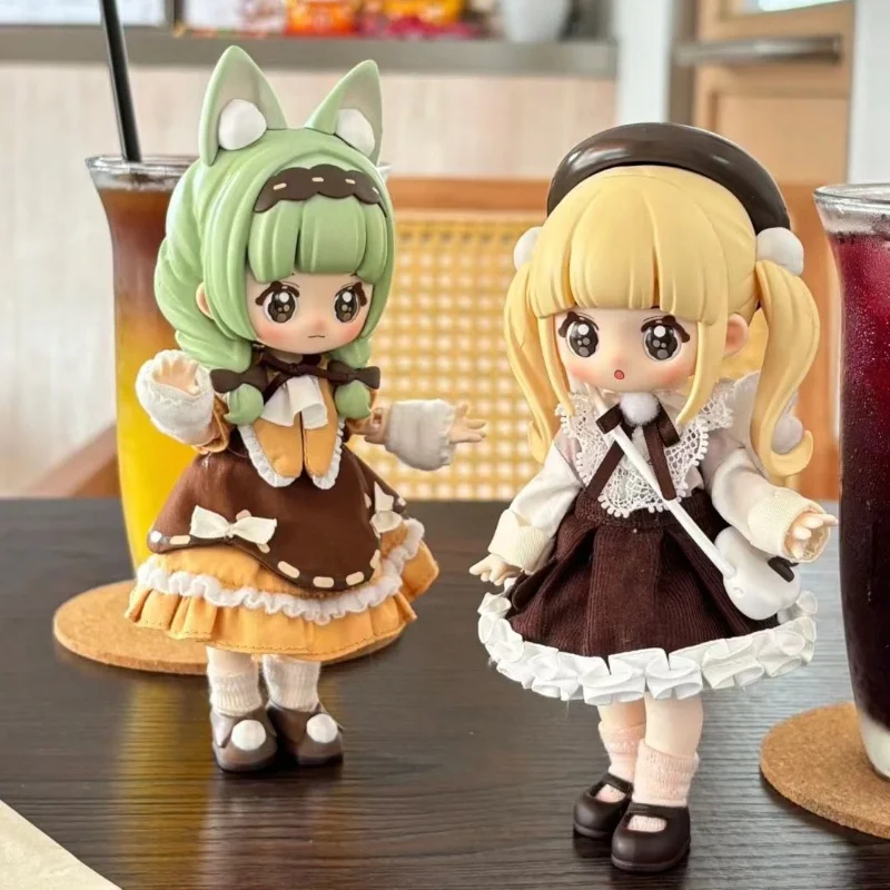 На месте натуральная серия Nyzaii Dream Town слепая коробка 12-точечная подвижная