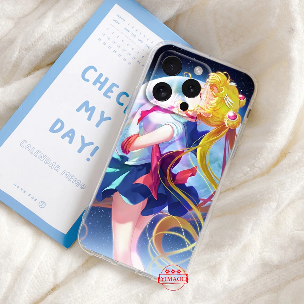 XC151 Мягкий чехол Sailor Moon для Tecno POP 4 Pro 5 5P Camon 15 18 18T 18I 19 Spark 8P 8C 7T GO Pova 3 KD7 CD7 BC3