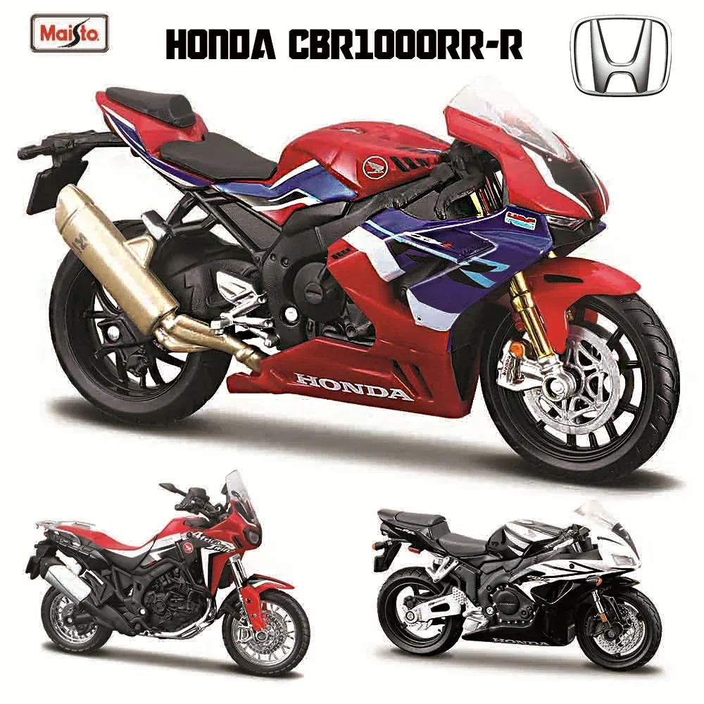 Мотоцикл Maisto в масштабе 1:18 HONDA CBR1000RR TWIN DCT реплики с аутентичными деталями