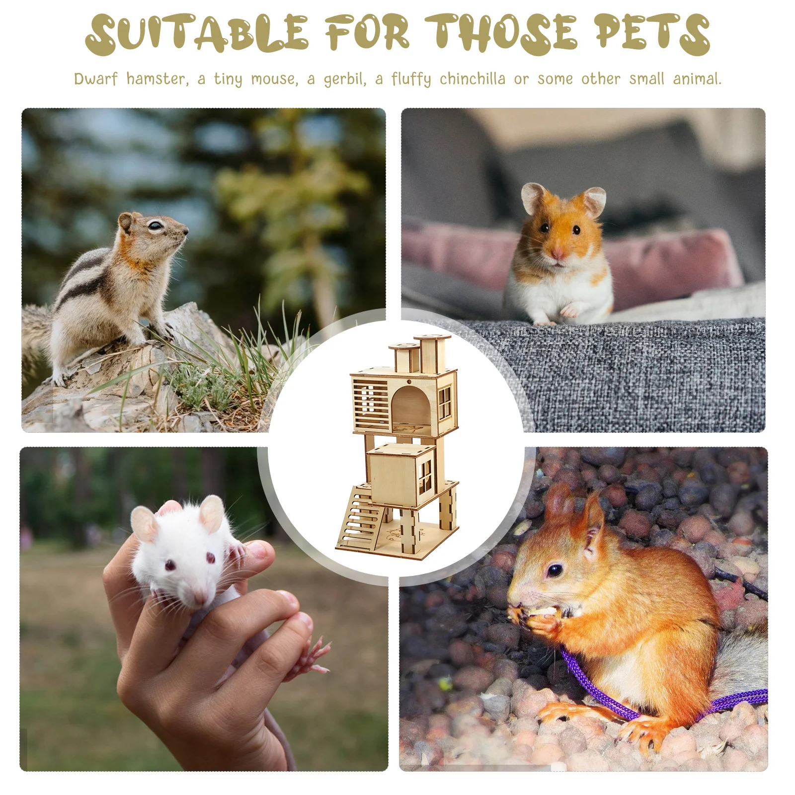 Деревянная лестница для домашних животных горка игровая площадка