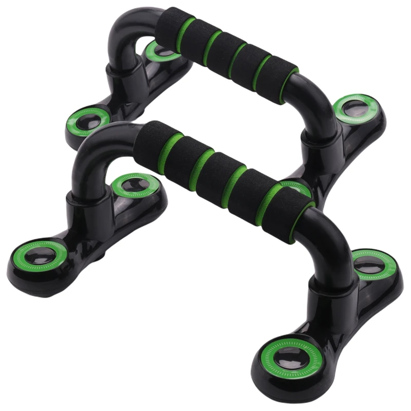 

I-образная подставка для отжимания с удобным поролоновым захватом и нескользящим стержнем для фитнеса и тренировок, легко носить с собой