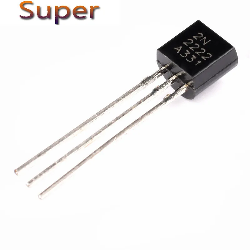 100PCS 2N2222 2N2222A TO-92 TO92 Transistor new and original IC