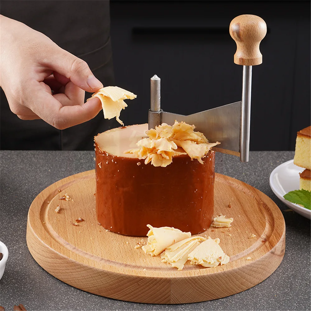 Manual Kitchen Baking Chocolate Chip Scraper Flower Cutter Cheese Shredder