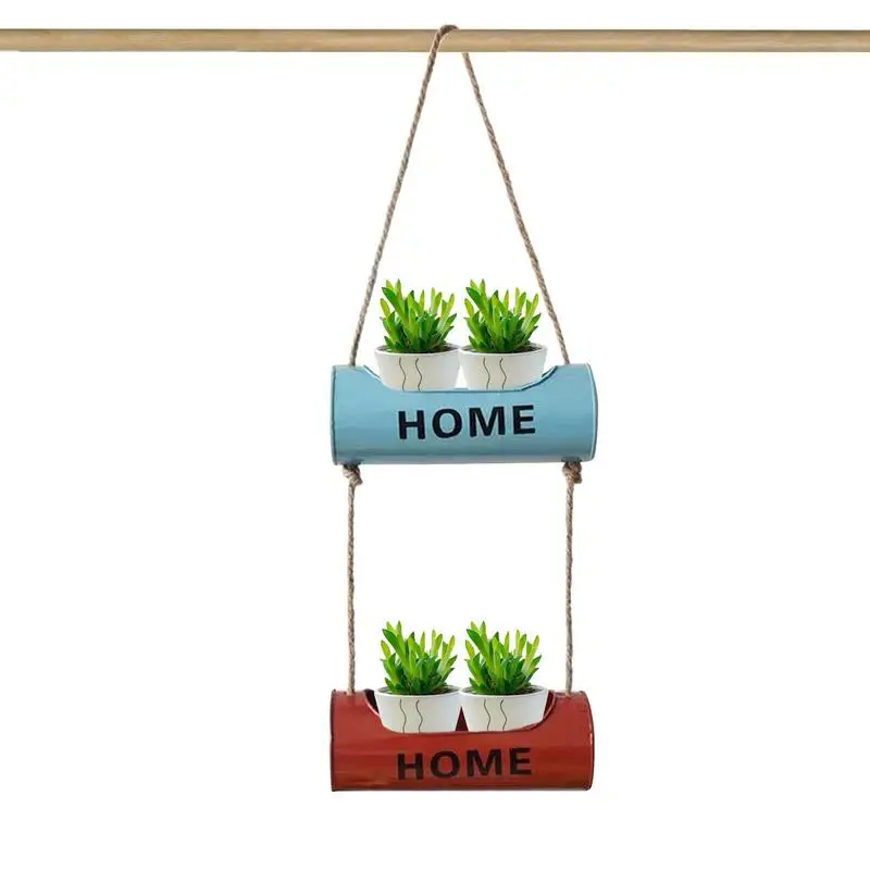 

Window Plant Hanger Wall-mounted Bucket Hanging Vintage Spider Plant Plant Hangers With Pots Hanging Planters For Outdoors