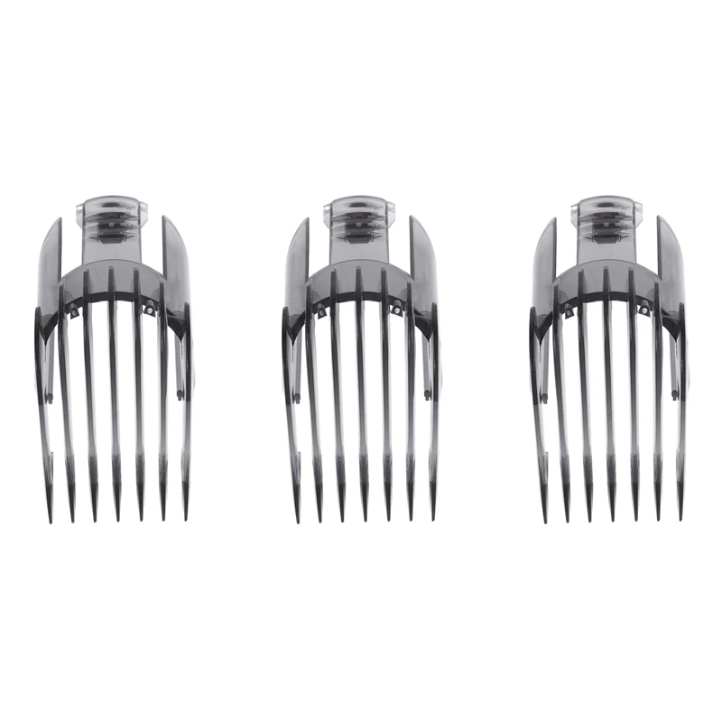 

3X машинки для стрижки волос, триммер для бороды, расческа для QC5130 / 05/15/20/25/35 3-21 мм