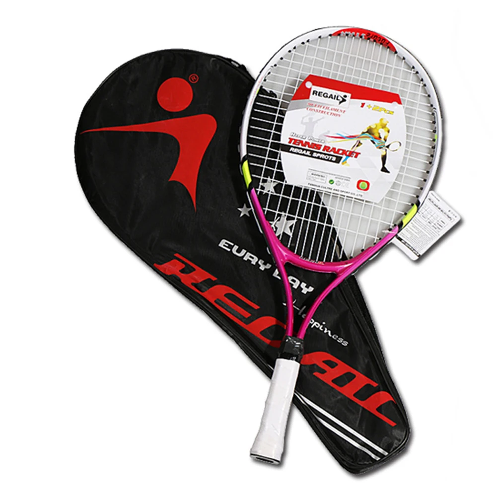 

1pcs 23 Inch Special Tennis Racket For Teenagers Training Strong Nylon Wire Unisex Padel Racket For Children Kid Equipment