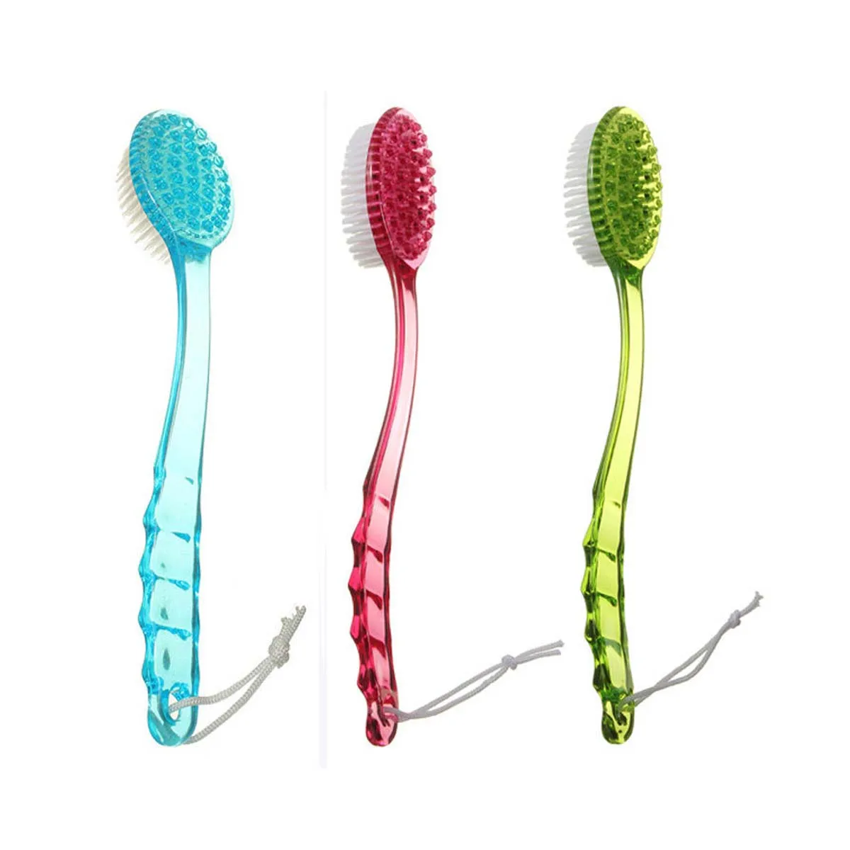 

Long Handled Body Bath Shower Back Brush Scrubber Massager Disability Helper