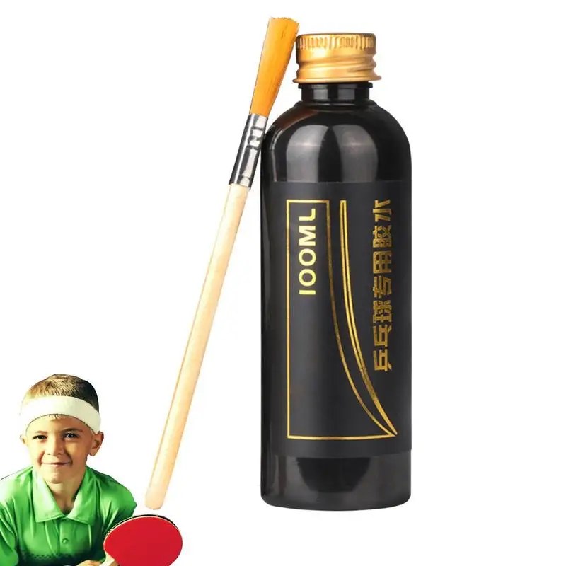 

Racket Glue 100ML Table Tennis Racket Cleaner With Brush Table Tennis Racket Glue Designed Specifically For Table Tennis