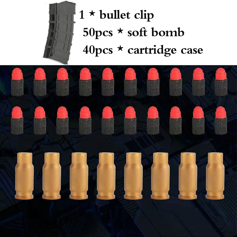 

New Gun Extra Accessories Bullet Case / Darts / Target for M1911 / Glock Toy