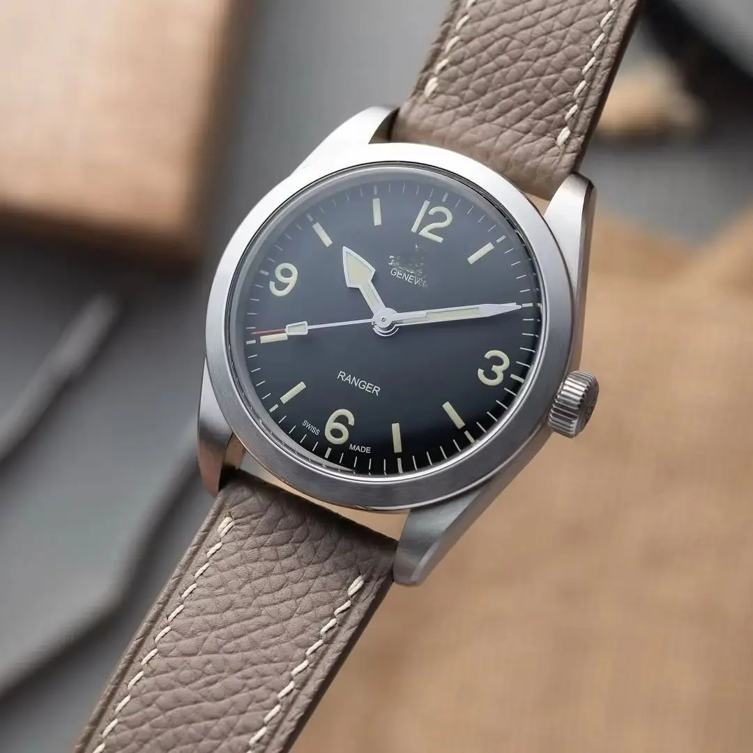Фото Ремешок для часов из натуральной кожи Epsom Pattern, подходит для Cartier Tank Tudor Hermes, 18 мм, 20 мм, 22 мм, быстросъемный ремешок для часов. №2