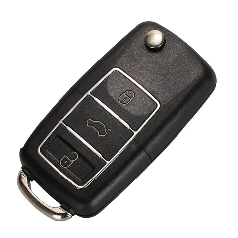 Jingyuqin No Blade Flip Folding Автомобильный ключ для Volkswagen Vw Jetta Golf Passat B5 B6 Beetle Polo Bora Caddy MK5 Skoda