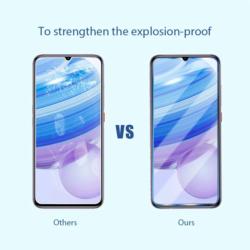 Закаленное стекло для Xiaomi Redmi Note 10 9 8 7 Pro 9S 8T Защитная пленка экрана 9T 9C NFC 9A 9AT 8A 7A 6 3