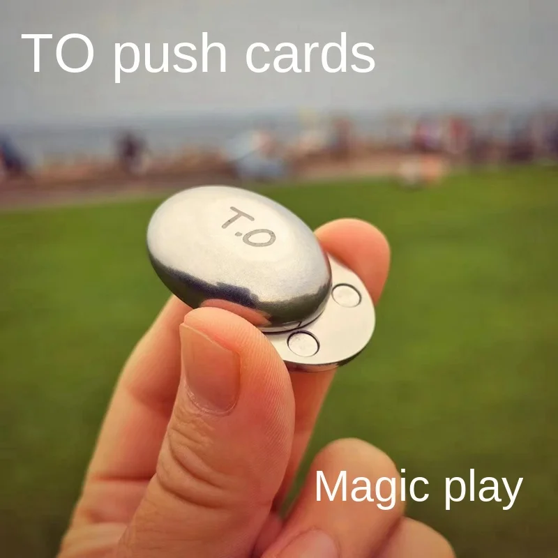 

Crafts Factory to Push Card Rotating Pop Coin Magic Play Fingertip Gyro Metal Useful Tool for Pressure Reduction Push Egg