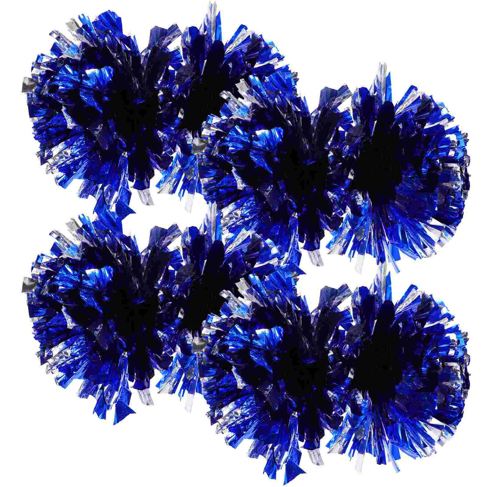 

Pom Poms Cheer Cheering Cheerleading Prop Cheerleader Metallic Props Hand Pompom Dance Game Handle Flower Flowers Favors Party