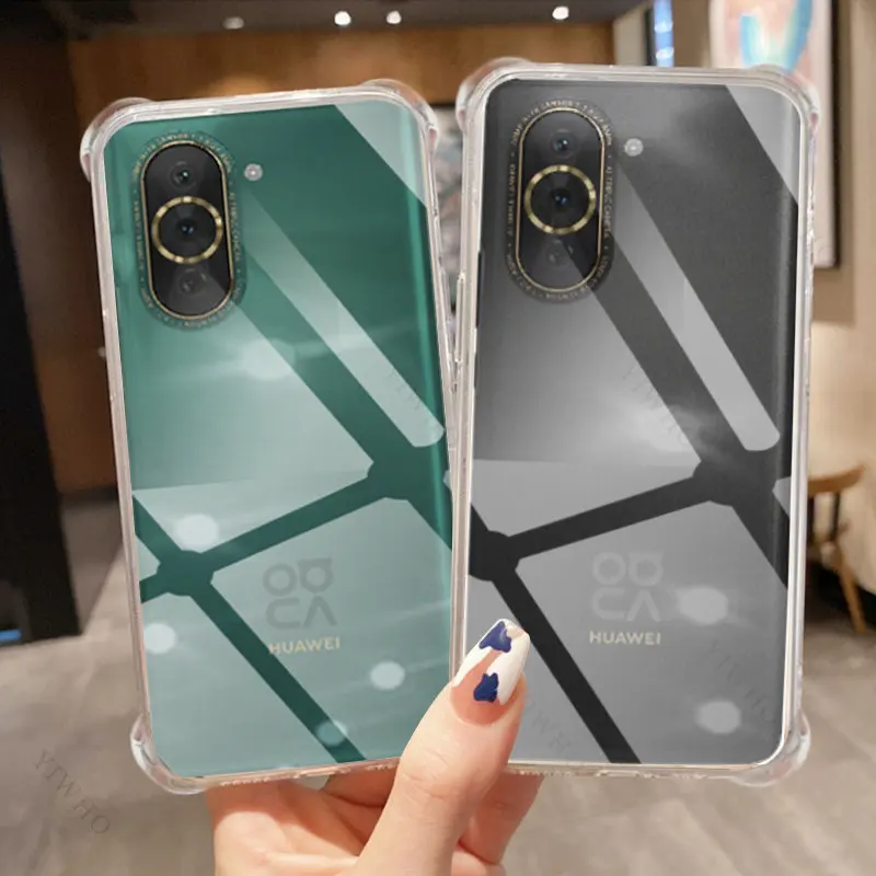 Прозрачный чехол для телефона Huawei nova 10 Pro прозрачный из ТПУ nova10Pro 6 78 дюйма