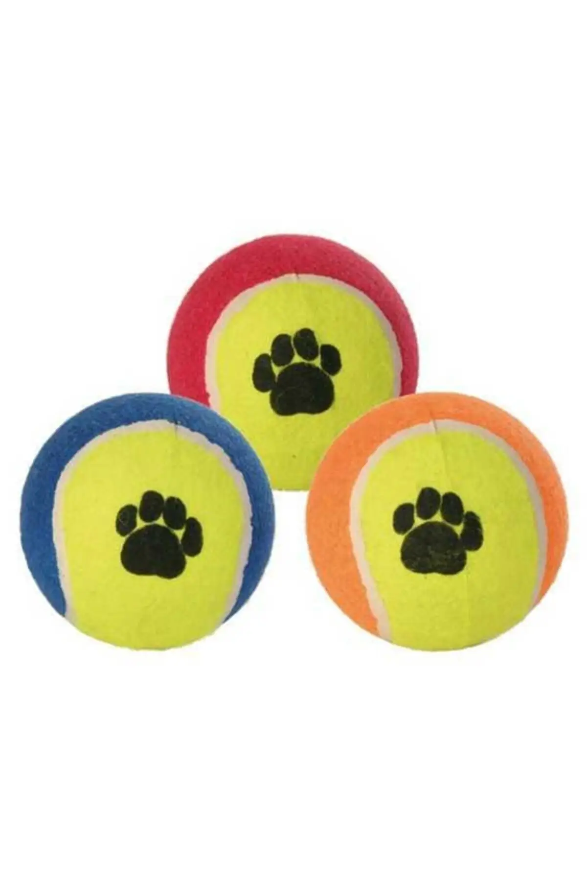 

Игрушки для домашних животных, кошек, теннисные мячи пати с узором, 3 шт.