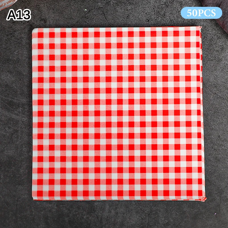 

Антипригарная вощеная бумага для выпечки WHPHous с рисунком клубники и цветов