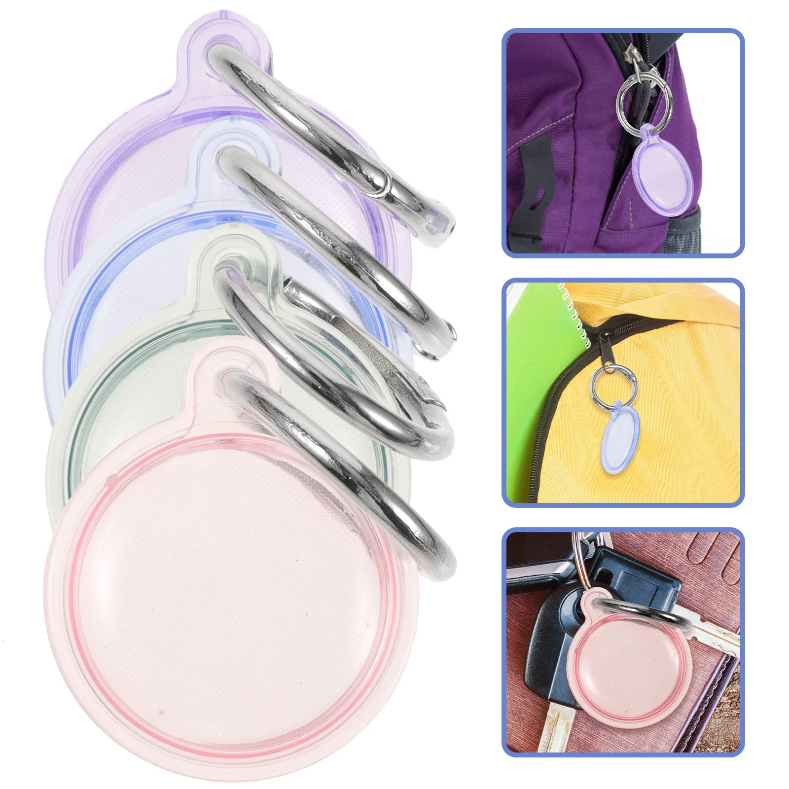 

Cover Case Protective Collar Holder Protector Tpu Anti Tracer Sleeve Safe Lightweight Simple Accessory Kids Pet Lost Scratch