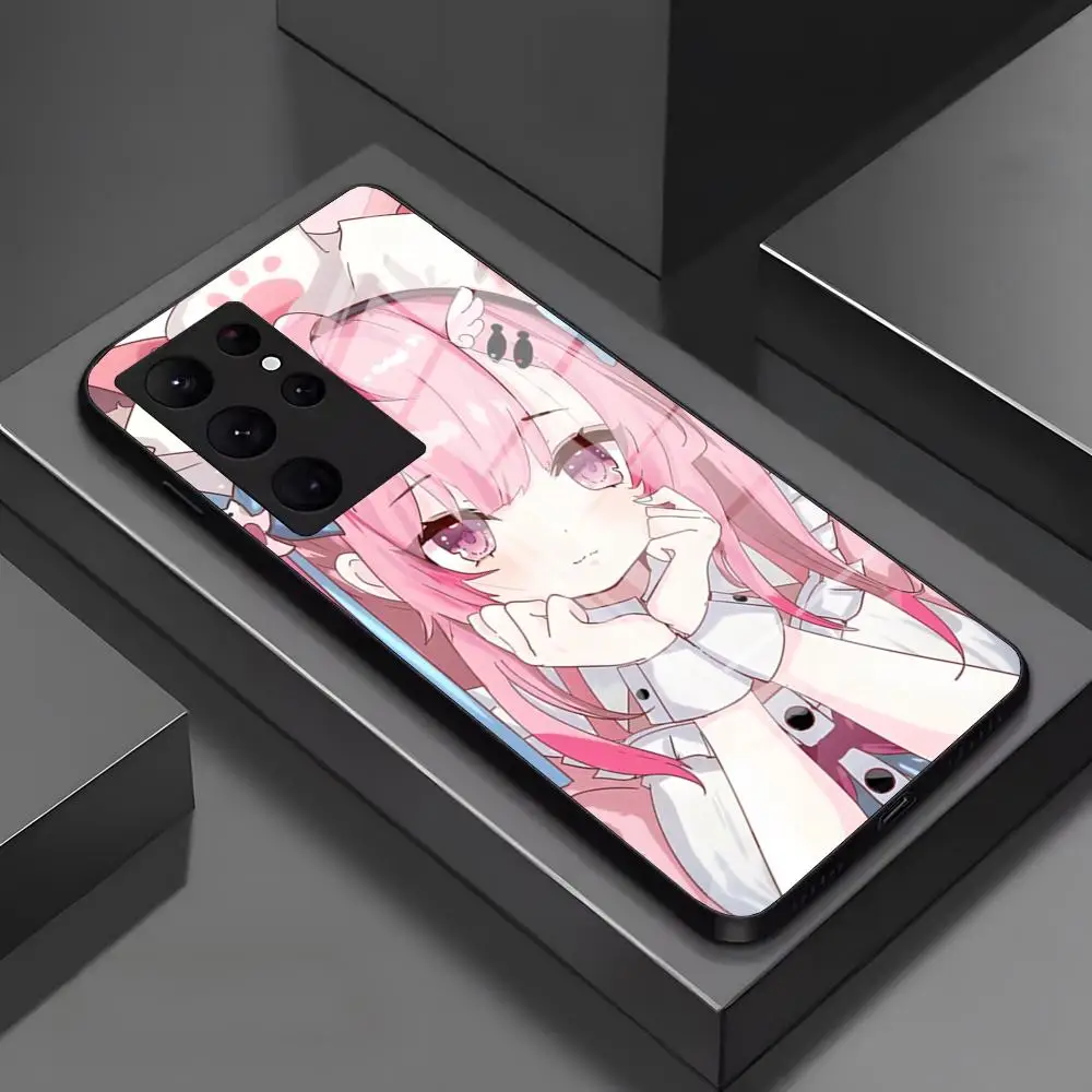 Фото Чехол для телефона VTUBER Yuuki Sakuna для Samsung S20 S30 S21 S32 S23 S24 S9 S10E Note 20 10 Pro Ultra Plus Glass Luxury Cover №2