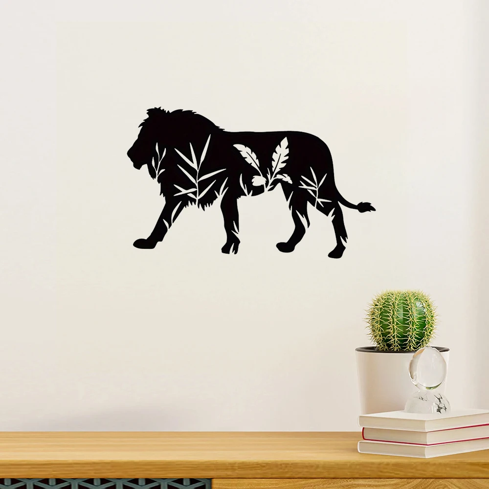 Металлический Знак Льва Настенный Декор 1 Шт. Художественная Металлическая