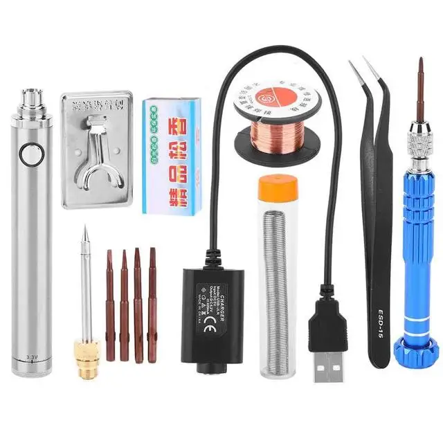 Мини-паяльник на батарейках с зарядкой от Usb 5 В | Инструменты