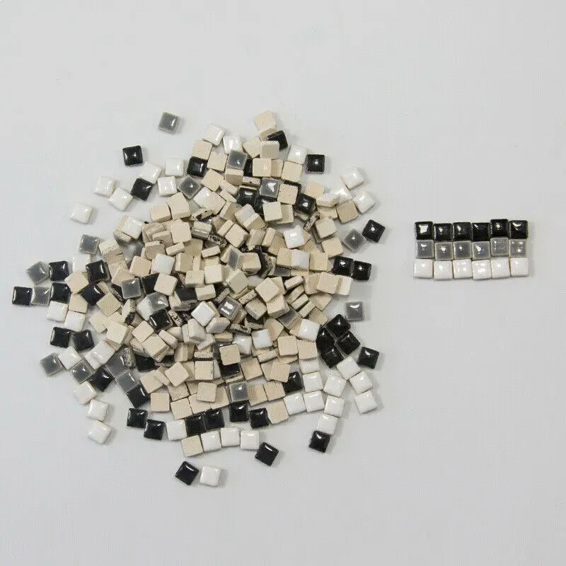 5mm Micro Ceramic Mosaic Tile, Thickness: 3.5mm, DIY Hobbies Craft Material, DIY Tiny Mini Porcelain Mosaic Tile